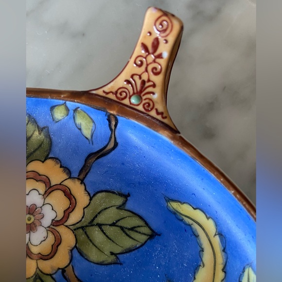 Hand painted Noritake Handled Dish Plate - Picture 5 of 9